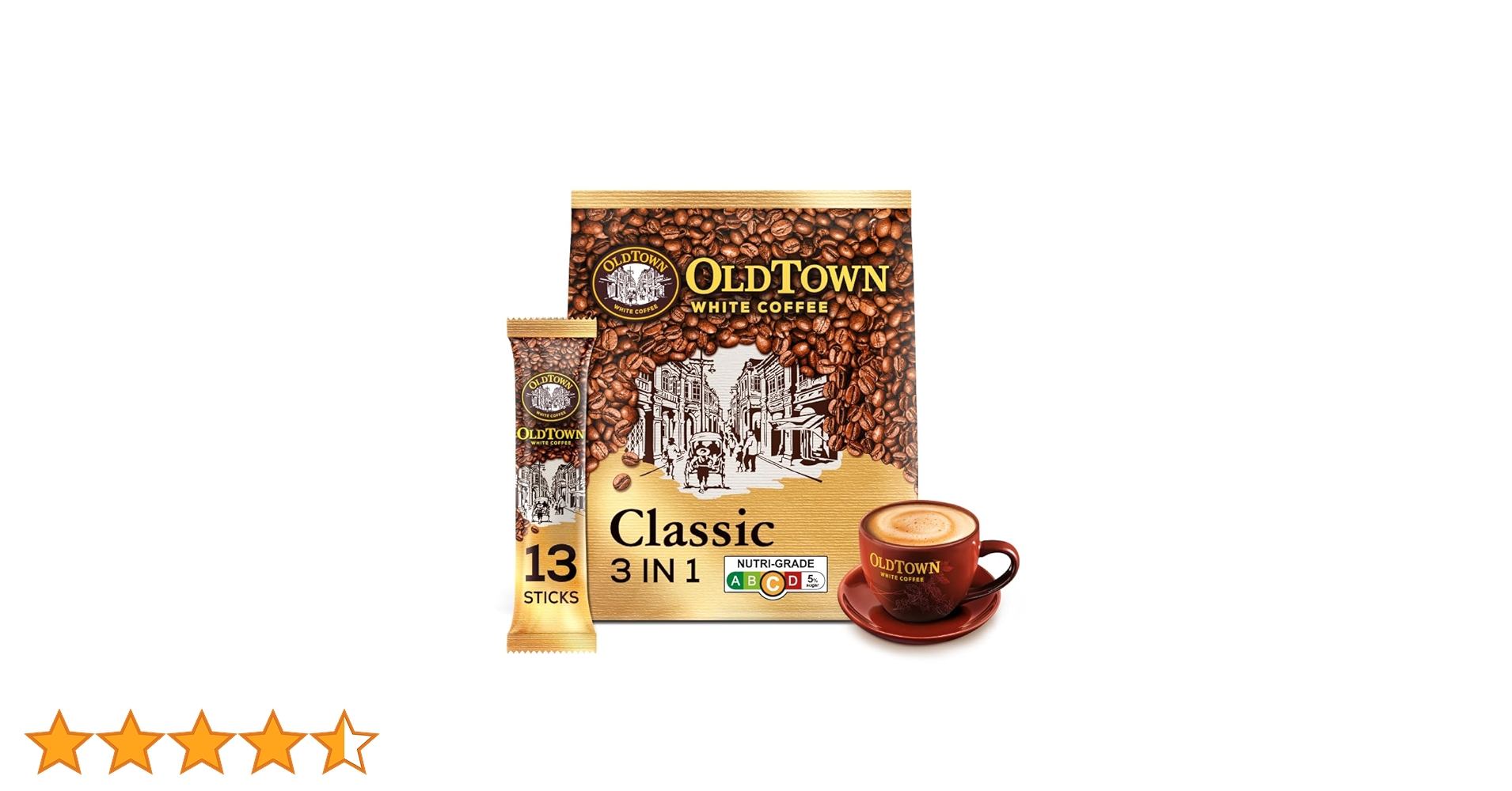 omg　オールドタウンホワイトコーヒー4つ Amazon.co.jp: OLDTOWN ナンヤン ホワイト コーヒー オーコソン
